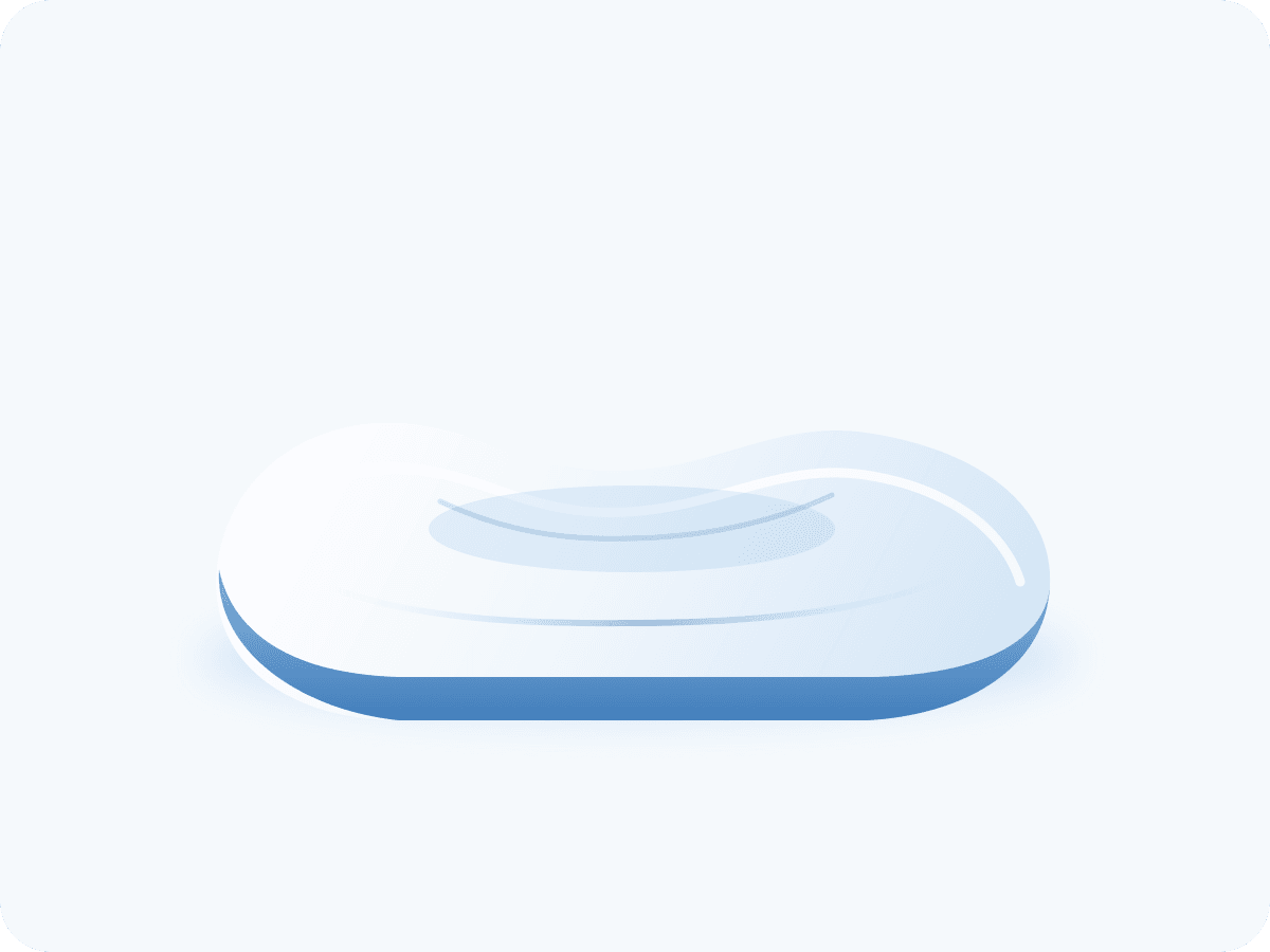 Pillow Standard의 베개 단독 일러스트
